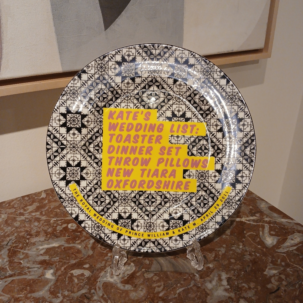 Unofficial Royal-Wedding Plates KK Outlet: Kate's Wedding List